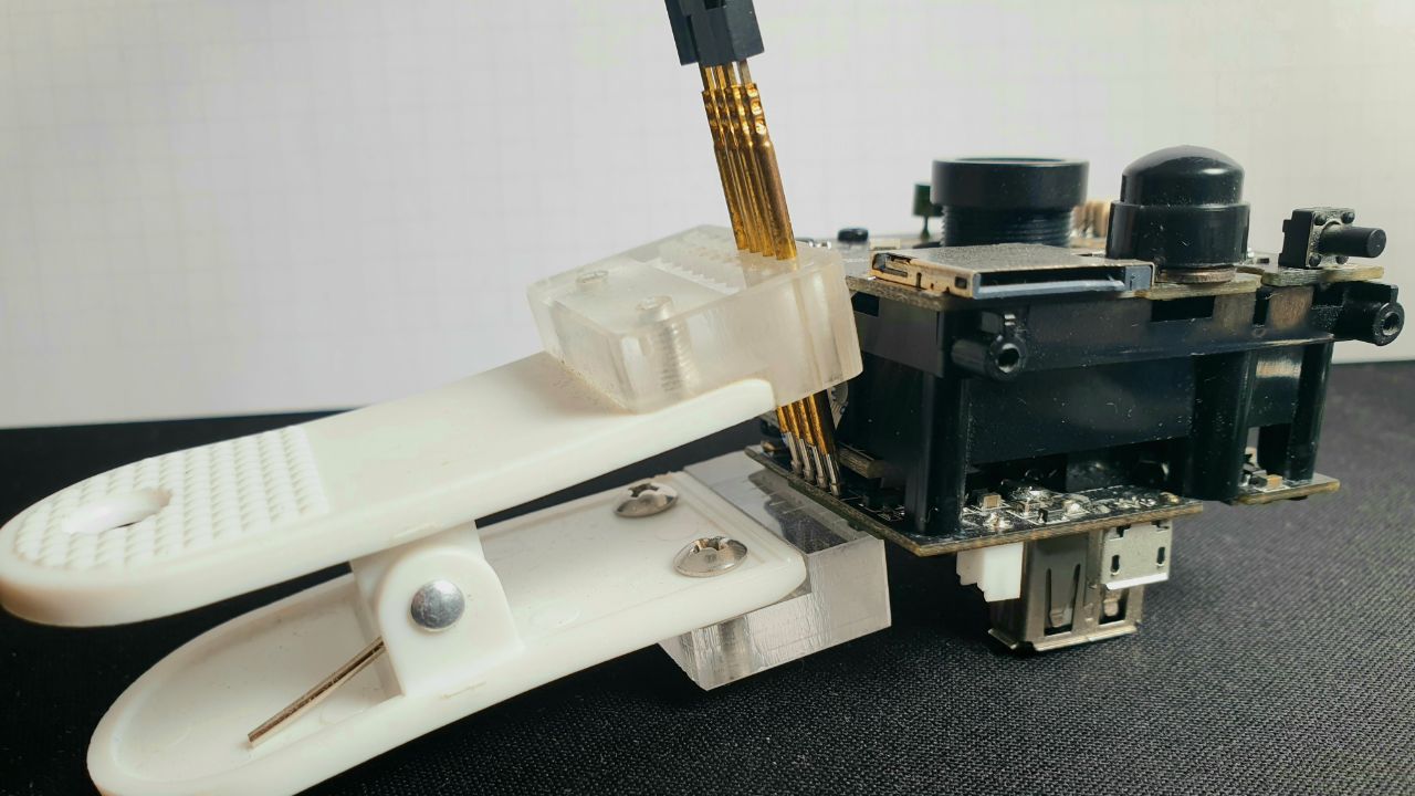 No need for soldering.