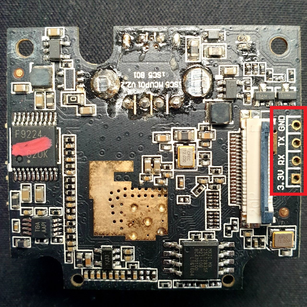 UART Pin Assignment