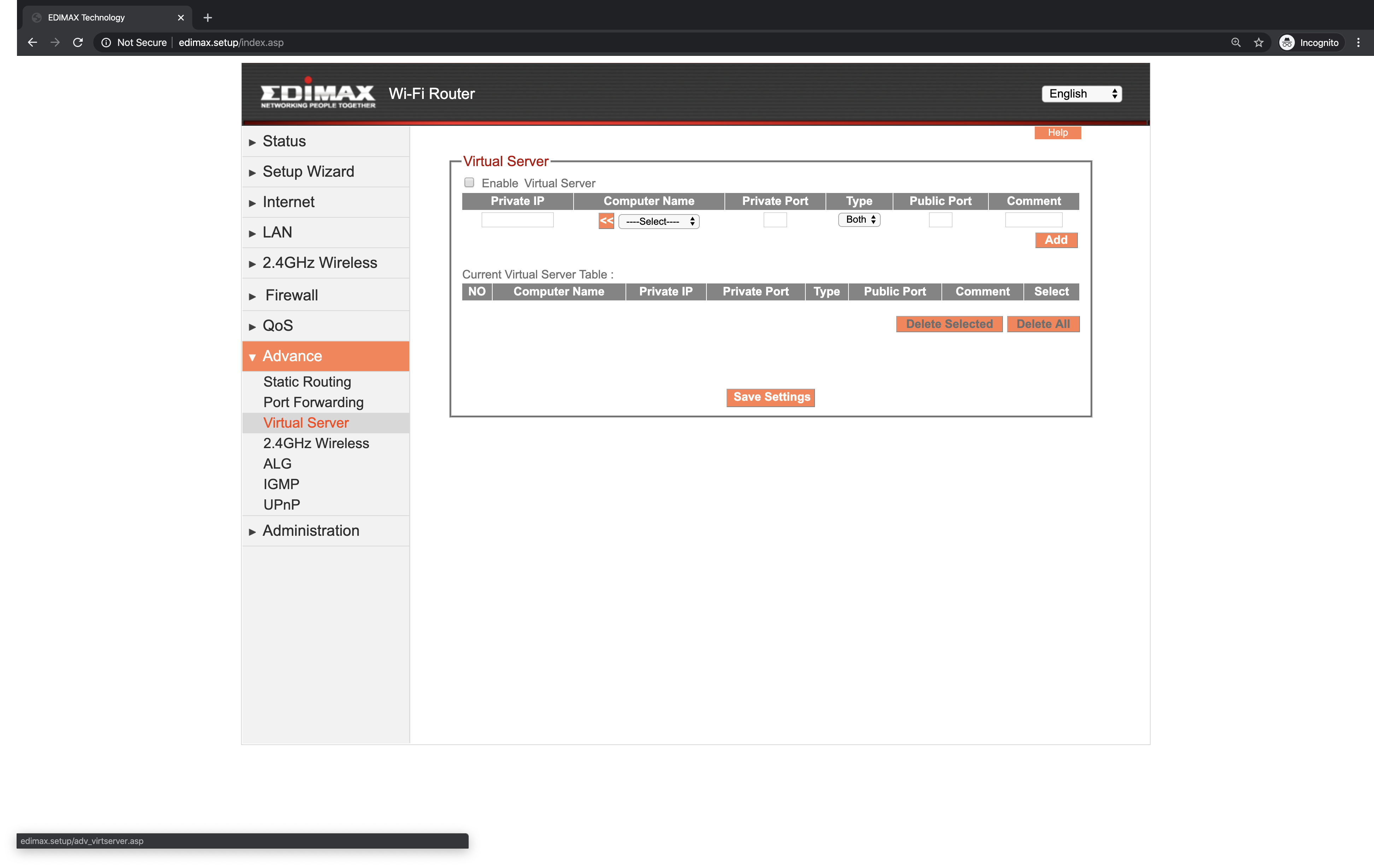 Virtual Server